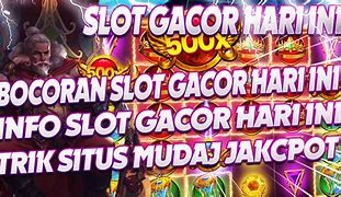 Slot Gacor Hari Ini Pola Sakti Hari Ini Terbaru Hari Ini Live Streaming